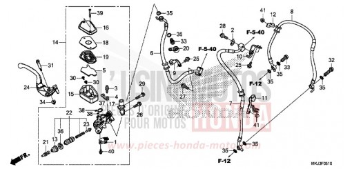 FRONT BRAKE MASTER CYLINDER CB1000RAK de 2019